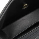 シャネル CHANEL ミニマトラッセ A01115 ブラック キャビアスキン ショルダーバッグ ゴールド金具 チェーンショルダー ココマーク 黒