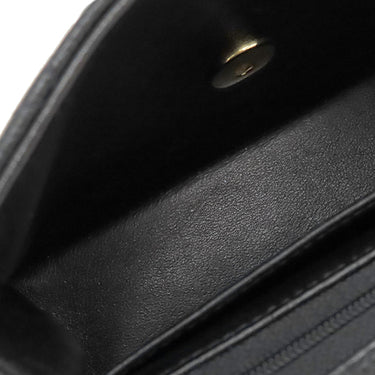 シャネル CHANEL ミニマトラッセ A01115 ブラック キャビアスキン ショルダーバッグ ゴールド金具 チェーンショルダー ココマーク 黒