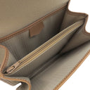 クリスチャン・ディオール Christian Dior トロッター 2way ハンドバッグ ベージュ キャンバス レザー 2WAYバッグ ゴールド金具 茶 ハンドバッグ ショルダー