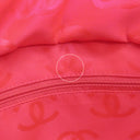 シャネル CHANEL カンボンライン A25169 ブラック レザー エナメル トートバッグ シルバー金具 黒 ピンク キルティング ココマーク