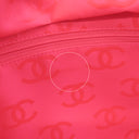 シャネル CHANEL カンボンライン A25169 ブラック レザー エナメル トートバッグ シルバー金具 黒 ピンク キルティング ココマーク