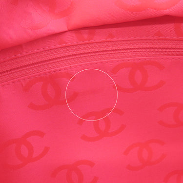 シャネル CHANEL カンボンライン A25169 ブラック レザー エナメル トートバッグ シルバー金具 黒 ピンク キルティング ココマーク