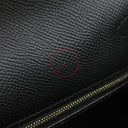エルメス HERMES ケリー28 外縫い ブラック ヴォーエプソン 2WAYバッグ ゴールド金具 黒 ハンドバッグ ショルダー