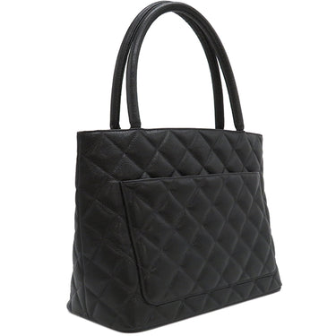 シャネル CHANEL 復刻トート A01804 ブラック キャビアスキン トートバッグ ゴールド金具 黒 ココマーク ショルダーバッグ 肩掛け