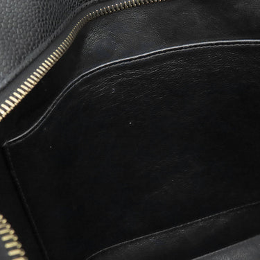 シャネル CHANEL 復刻トート A01804 ブラック キャビアスキン トートバッグ ゴールド金具 黒 ココマーク ショルダーバッグ 肩掛け