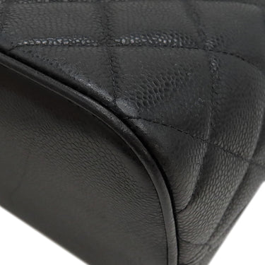シャネル CHANEL 復刻トート A01804 ブラック キャビアスキン トートバッグ ゴールド金具 黒 ココマーク ショルダーバッグ 肩掛け