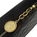 シャネル CHANEL 復刻トート A01804 ブラック キャビアスキン トートバッグ ゴールド金具 黒 ココマーク ショルダーバッグ 肩掛け