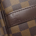 ルイヴィトン LOUIS VUITTON キーポル バンドリエール 55 N41414 ダミエエベヌ ダミエキャンバス ボストンバッグ ゴールド金具 茶 鍵/パドロック欠品