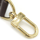 ルイヴィトン LOUIS VUITTON キーポル バンドリエール 55 N41414 ダミエエベヌ ダミエキャンバス ボストンバッグ ゴールド金具 茶 鍵/パドロック欠品