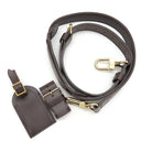 ルイヴィトン LOUIS VUITTON キーポル バンドリエール 55 N41414 ダミエエベヌ ダミエキャンバス ボストンバッグ ゴールド金具 茶 鍵/パドロック欠品