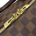 ルイヴィトン LOUIS VUITTON キーポル バンドリエール 55 N41414 ダミエエベヌ ダミエキャンバス ボストンバッグ ゴールド金具 茶 鍵/パドロック欠品