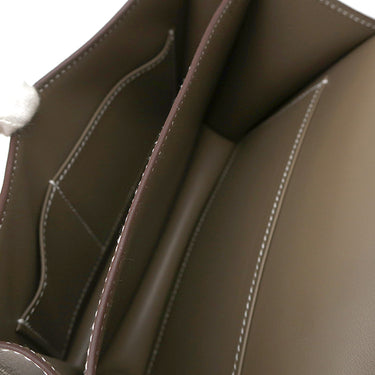 エルメス HERMES コンスタンス3 ミニ ミロワール エトゥープ ヴォーエプソン ショルダーバッグ ゴールド金具 新品 未使用 グレージュ 新刻印