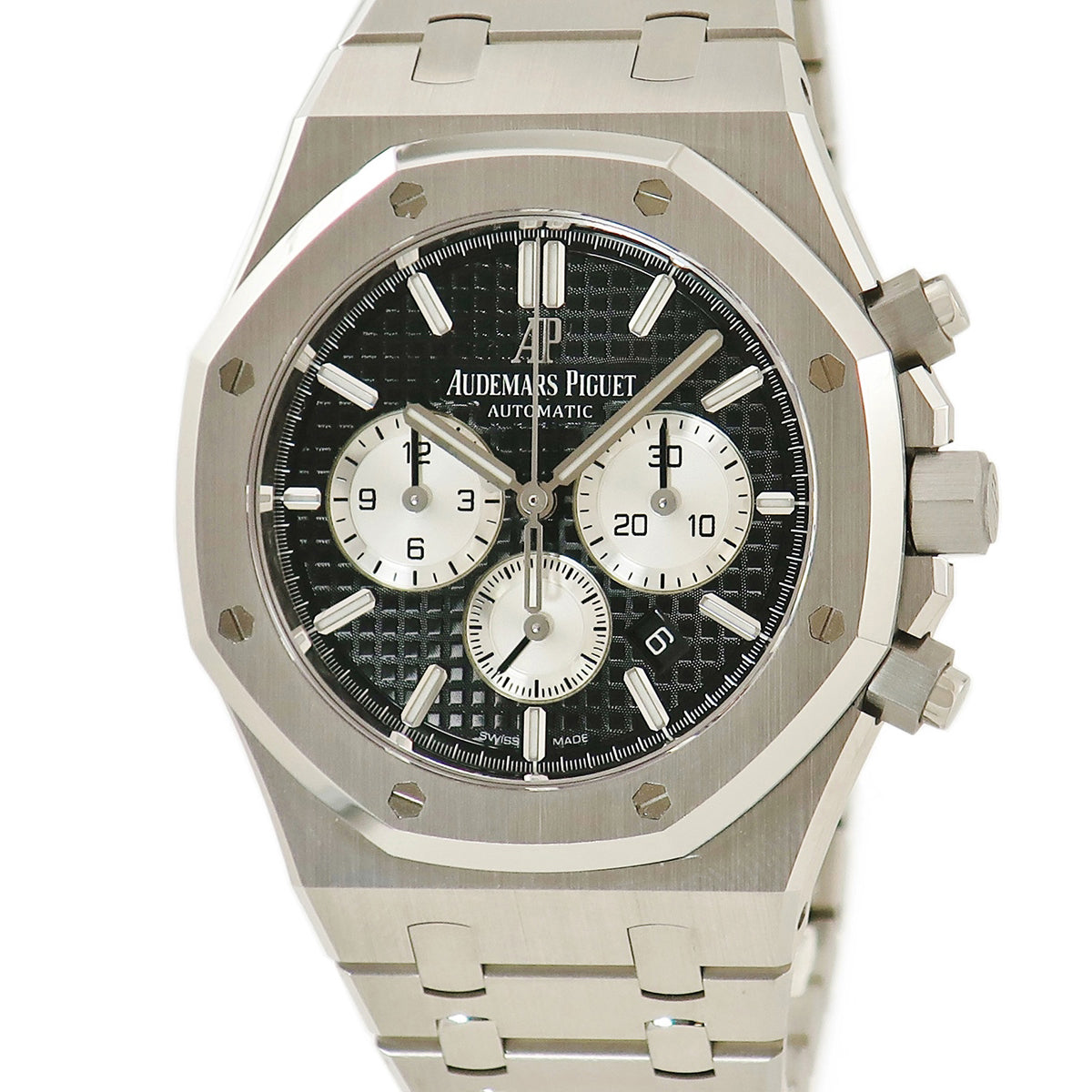 オーデマピゲ AUDEMARS PIGUET ロイヤルオーク クロノグラフ 26331ST.OO.1220ST.02 自動巻き メンズ 黒 八角形