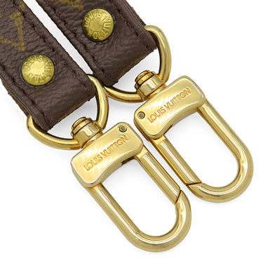 ルイヴィトン LOUIS VUITTON モノグラム ショルダーストラップ モノグラム モノグラムキャンバス ショルダーストラップ ゴールド金具 茶 約118cm