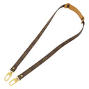 ルイヴィトン LOUIS VUITTON モノグラム ショルダーストラップ モノグラム モノグラムキャンバス ショルダーストラップ ゴールド金具 茶 約99cm