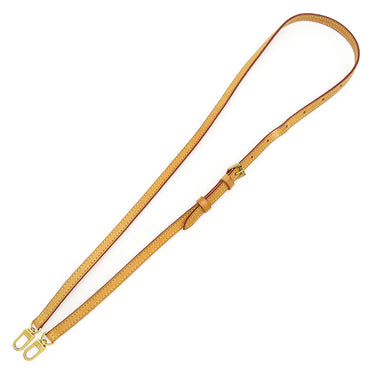 ルイヴィトン LOUIS VUITTON ヌメ革 120cm ベージュ ヌメ革 ショルダーストラップ ゴールド金具 レザー