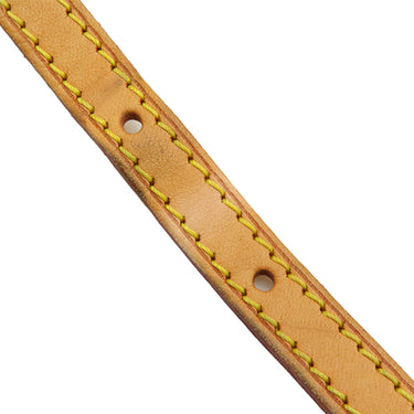 ルイヴィトン LOUIS VUITTON ヌメ革 120cm ベージュ ヌメ革 ショルダーストラップ ゴールド金具 レザー