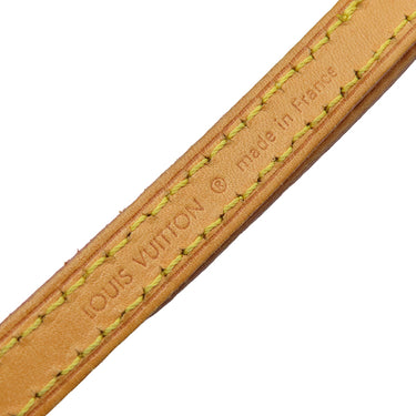 ルイヴィトン LOUIS VUITTON ヌメ革 120cm ベージュ ヌメ革 ショルダーストラップ ゴールド金具 レザー
