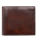 ダンヒル dunhill クラブライン FT3001B ブラウン×グリーン エナメル レザー 二つ折り財布 茶 緑 バイカラー カード入れ 札入れ