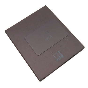 ダンヒル dunhill クラブライン FT3001B ブラウン×グリーン エナメル レザー 二つ折り財布 茶 緑 バイカラー カード入れ 札入れ