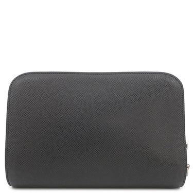 ルイヴィトン LOUIS VUITTON バイカル M30182 アルドワーズ タイガ セカンドバッグ シルバー金具 黒 チャコールグレー クラッチバッグ