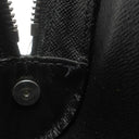 ルイヴィトン LOUIS VUITTON バイカル M30182 アルドワーズ タイガ セカンドバッグ シルバー金具 黒 チャコールグレー クラッチバッグ