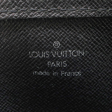 ルイヴィトン LOUIS VUITTON バイカル M30182 アルドワーズ タイガ セカンドバッグ シルバー金具 黒 チャコールグレー クラッチバッグ