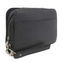 ルイヴィトン LOUIS VUITTON バイカル M30182 アルドワーズ タイガ セカンドバッグ シルバー金具 黒 チャコールグレー クラッチバッグ