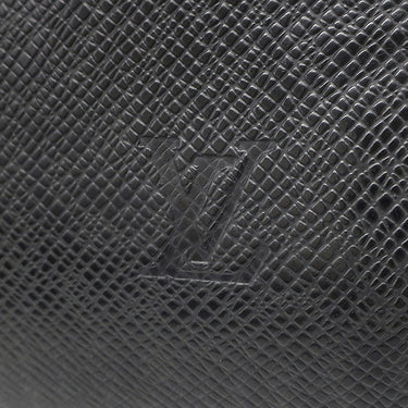 ルイヴィトン LOUIS VUITTON バイカル M30182 アルドワーズ タイガ セカンドバッグ シルバー金具 黒 チャコールグレー クラッチバッグ