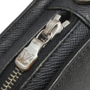 ルイヴィトン LOUIS VUITTON バイカル M30182 アルドワーズ タイガ セカンドバッグ シルバー金具 黒 チャコールグレー クラッチバッグ
