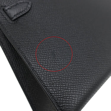 エルメス HERMES ミニケリードゥ 外縫い ブラック ヴォーエプソン 2WAYバッグ ゴールド金具 新品 未使用 黒 ショルダー 2025年製