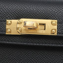 エルメス HERMES ミニケリードゥ 外縫い ブラック ヴォーエプソン 2WAYバッグ ゴールド金具 新品 未使用 黒 ショルダー 2025年製