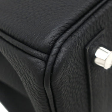 エルメス HERMES バーキン25 ブラック トゴ ハンドバッグ シルバー金具 新品 未使用 黒 2025年製