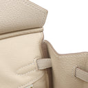 エルメス HERMES バーキン25 クレ トゴ ハンドバッグ ゴールド金具 オフホワイト 2025年製