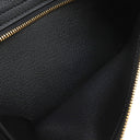 エルメス HERMES ベアンスフレ ブラック アリゲーター 長財布 ゴールド金具 クロコ 二つ折り シャイン