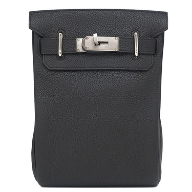 エルメス HERMES ケリー アッカド PM ブラック トゴ ボディバッグ シルバー金具 ショルダー