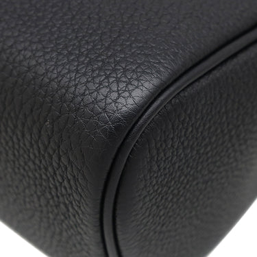 エルメス HERMES ケリー アッカド PM ブラック トゴ ボディバッグ シルバー金具 ショルダー