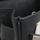 エルメス HERMES ケリー アッカド PM ブラック トゴ ボディバッグ シルバー金具 ショルダー