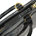 ルイヴィトン LOUIS VUITTON ブレアPM M50600 ブラック モノグラムヴェルニ 2WAYバッグ ゴールド金具 ハンドバッグ ショルダー