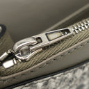 バレンシアガ BALENCIAGA B チェーンウォレット ブラック×ホワイト レザー チェーンウォレット シルバー金具 パイソン型押し ウォレットバッグ
