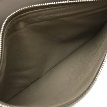 バレンシアガ BALENCIAGA B チェーンウォレット ブラック×ホワイト レザー チェーンウォレット シルバー金具 パイソン型押し ウォレットバッグ