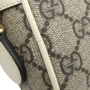 グッチ GUCCI オフィディア GGスプリーム ミニ ショルダー 517350 ホワイト×エボニー GGスプリームキャンバス レザー ショルダーバッグ ゴールド金具 白 シェリーライン