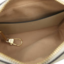 グッチ GUCCI オフィディア GGスプリーム ミニ ショルダー 517350 ホワイト×エボニー GGスプリームキャンバス レザー ショルダーバッグ ゴールド金具 白 シェリーライン