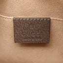 グッチ GUCCI オフィディア GGスプリーム ミニ ショルダー 517350 ブラウン×エボニー GGスプリームキャンバス レザー ショルダーバッグ ゴールド金具 茶 シェリーライン