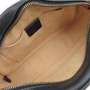 グッチ GUCCI GGマーモント スモール カメラバッグ 447632 ブラック レザー シェブロンキルティングレザー ショルダーバッグ ヴィンテージ金具 黒 ショルダー