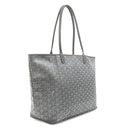ゴヤール GOYARD アルトワMM ARTOISMMLTY51CL51P グレー PVCコーティングキャンバス ゴヤールディンキャンバス シュヴロッシュカーフスキン トートバッグ シルバー金具 ヘリンボーン