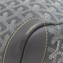 ゴヤール GOYARD アルトワMM ARTOISMMLTY51CL51P グレー PVCコーティングキャンバス ゴヤールディンキャンバス シュヴロッシュカーフスキン トートバッグ シルバー金具 ヘリンボーン