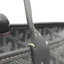 ゴヤール GOYARD アルトワMM ARTOISMMLTY51CL51P グレー PVCコーティングキャンバス ゴヤールディンキャンバス シュヴロッシュカーフスキン トートバッグ シルバー金具 ヘリンボーン