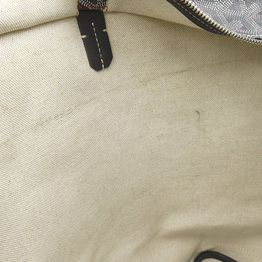 ゴヤール GOYARD アルトワMM ARTOISMMLTY51CL51P グレー PVCコーティングキャンバス ゴヤールディンキャンバス シュヴロッシュカーフスキン トートバッグ シルバー金具 ヘリンボーン