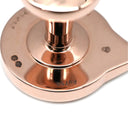 ロレックス ROLEX カフリンクス ピンクゴールド×ホワイト K18PG カフス ROLEX Au750 PG 幾何学的デザイン カフスボタン 白